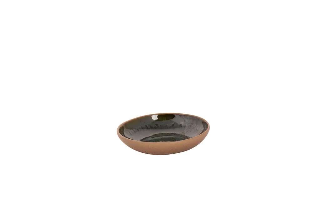 Koop Vandaag Schaal Wisteria 16 cm Groen Beige Stoneware