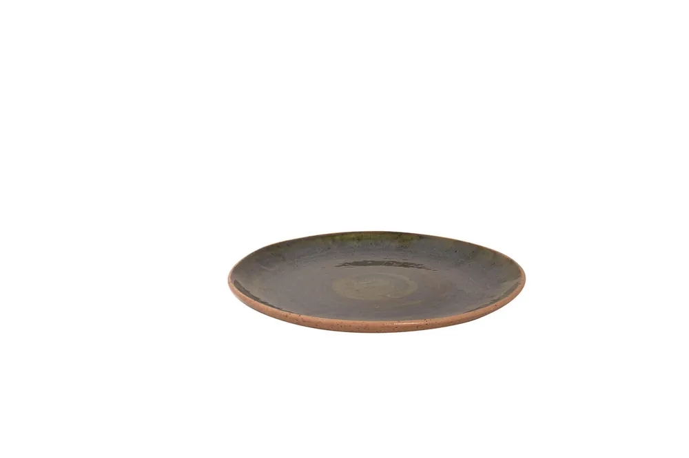 Bestseller Bord Wisteria 22 cm Groen Beige Stoneware