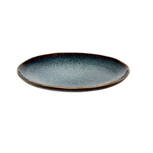 Voordeelprijs Bord Eccentric 28 cm Blauw Stoneware