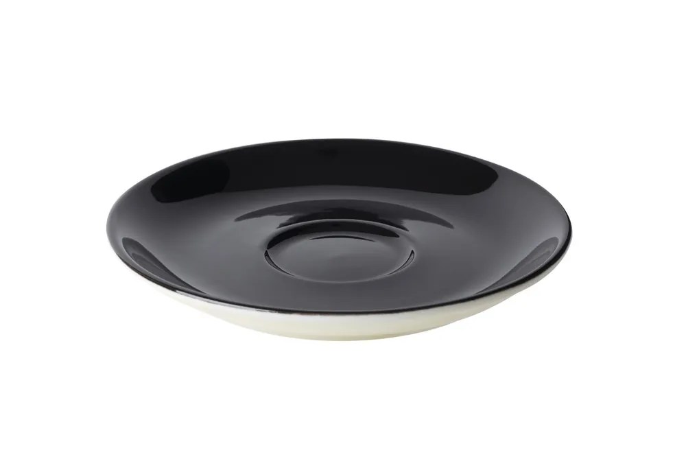 Cappuccinoschotel 942 Bart Colour Cafe 15.5 cm Zwart Porselein Premium
