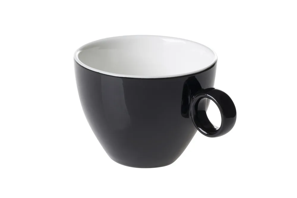 Uitverkoop Cappuccinokop 941 Bart Colour Cafe 23 cl Zwart Porselein