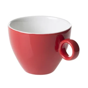 Cappuccinokop 941 Bart Colour Cafe 23 cl Rood Porselein Populair