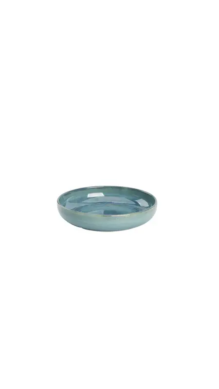 Nieuw Bord diep Miami 22 cm Groen Stoneware