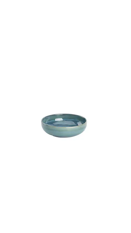 Schaal Miami 16 cm Groen Stoneware Actieprijs