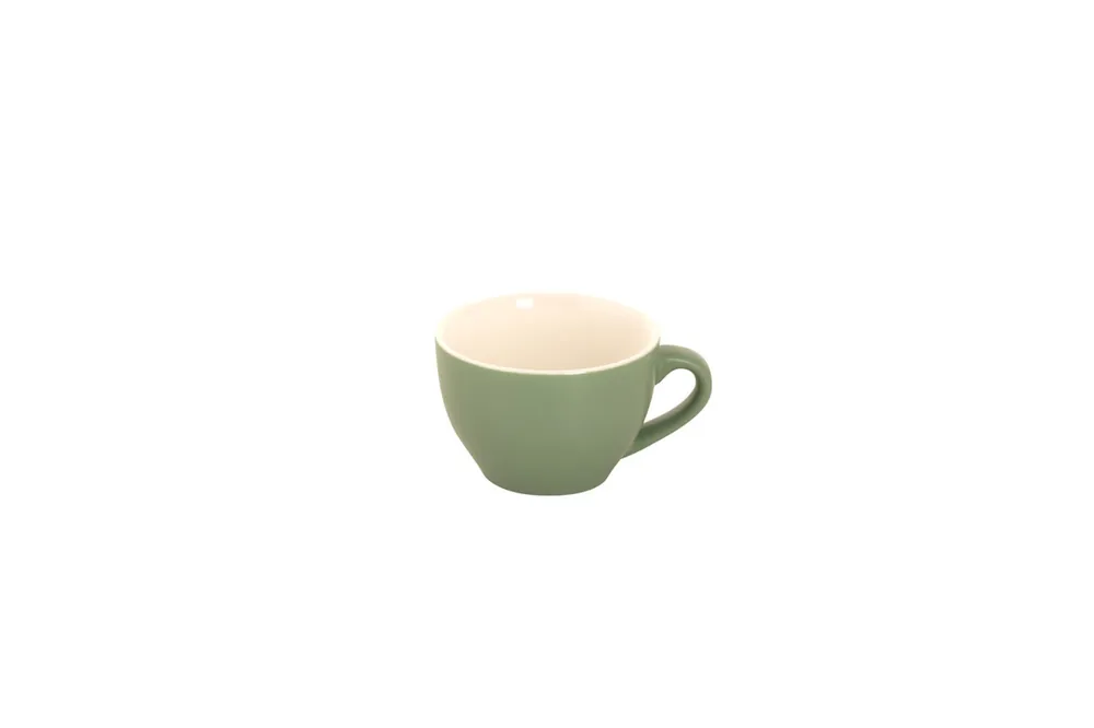 Meest Verkocht Cappuccinokop Mat Colors 18 cl Groen Porselein