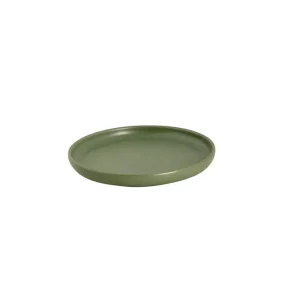 Populair Bord Sandy Loam 17 cm Groen Stoneware
