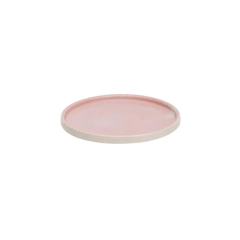 Bord Coco 19 cm Roze Porselein Gecertificeerd