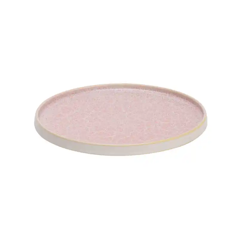 Alleen Vandaag Bord Coco 26 cm Roze Porselein