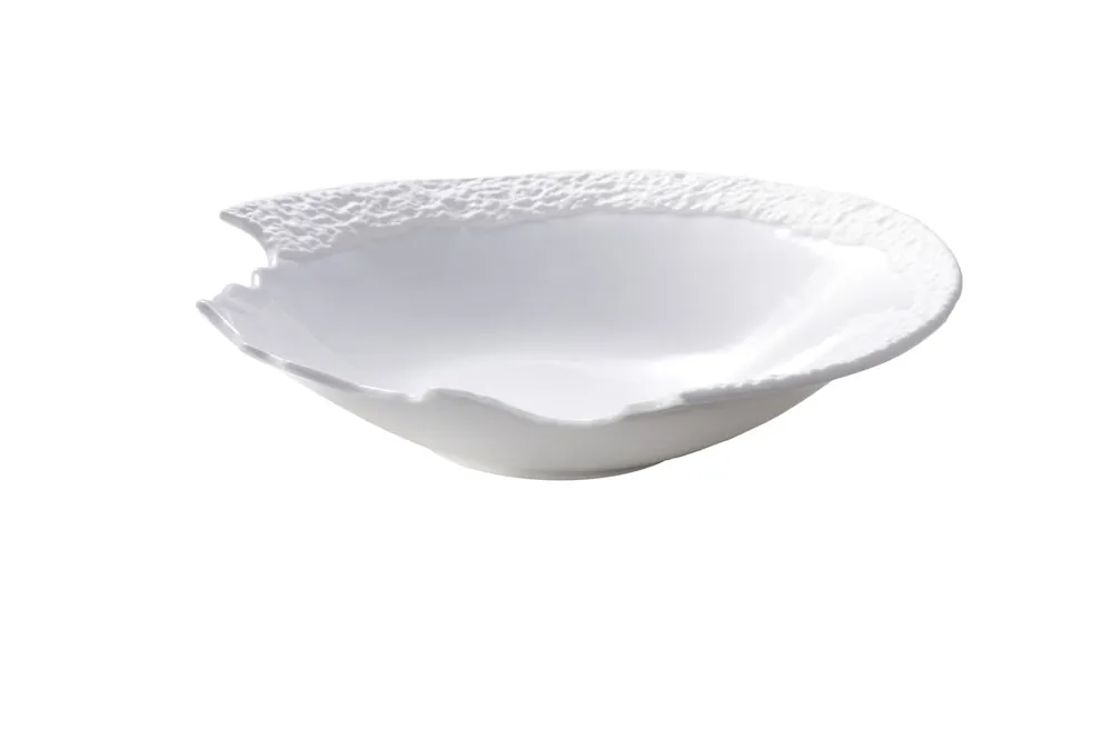 Bord Diep Calcaire 30 cm Wit Porselein Speciale Aanbieding