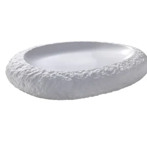 Laatste Kans Bord Calcaire 30 x 25 cm Wit Porselein