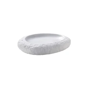 Weekendaanbieding Bord Calcaire 17.5 x 14.3 cm Wit Porselein