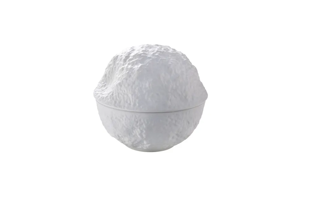 Direct Beschikbaar Schaal Calcaire 14.5 cm Wit Porselein