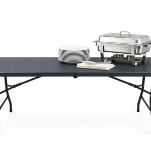 Klaptafel Zwart – 1800x740x(h)740mm Voordeelprijs