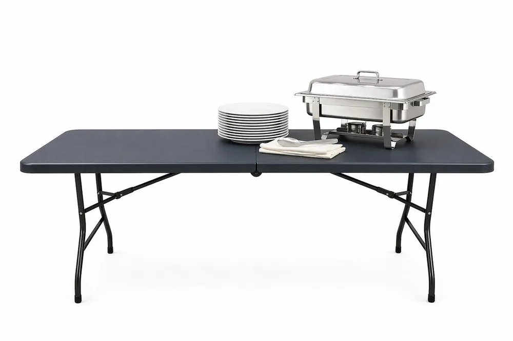 Klaptafel Zwart – 1800x740x(h)740mm Voordeelprijs