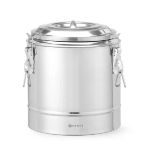 Goedkoop Geïsoleerde draagbare container - Kitchen Line - 11L - Zilver - Ø300x(H)345mm