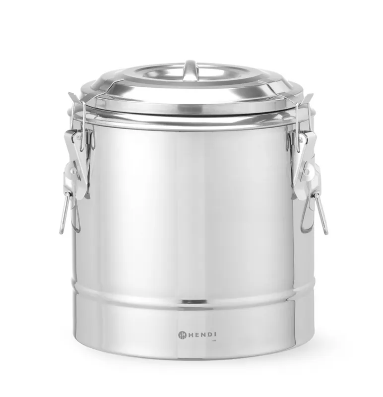 Goedkoop Geïsoleerde draagbare container - Kitchen Line - 11L - Zilver - Ø300x(H)345mm