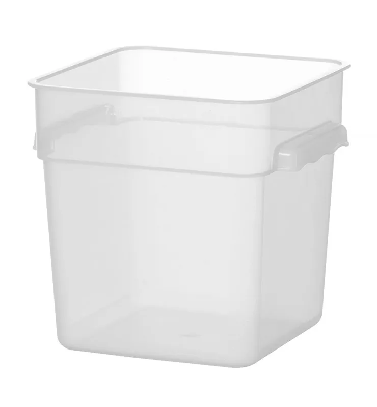 Voedselcontainer met schaalverdeling - 7,6L - 235x235x(H)230mm Flitsaanbieding