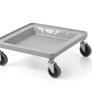 Onderstel voor universele rekken van 500×500 mm - AmerBox - Lichtgrijs - 500x500x(H)180mm Favoriet