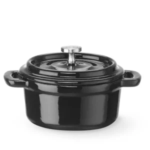 Braadpan geëmailleerd gietijzer - 0,27L - Zwart - 130x100x(H)48mm Koop Online
