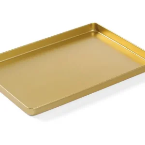 Displaytray voor zoetwaren - 300x200x(H)20mm - goud Merkproduct