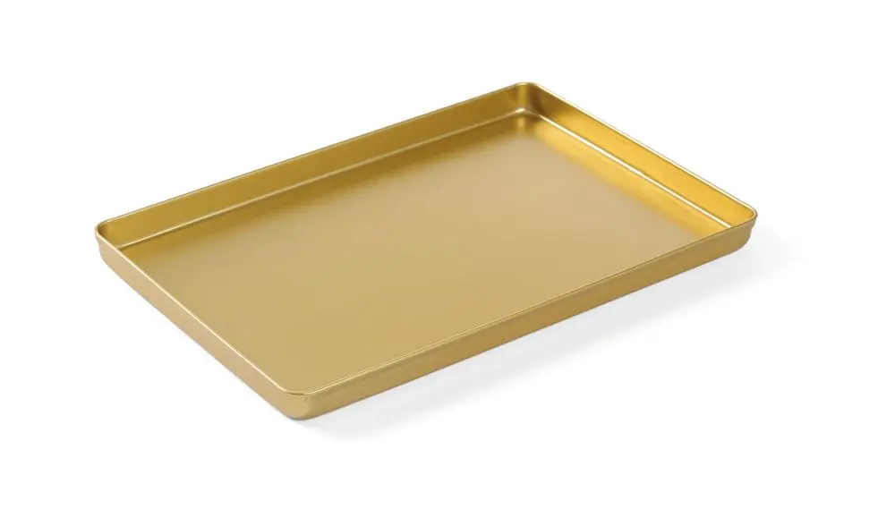 Displaytray voor zoetwaren - 300x200x(H)20mm - goud Merkproduct