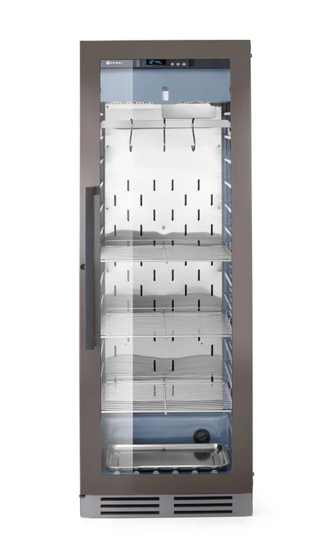 Dry aging kast - 352L - Donkergrijs - 220-240V/170W - 595x760x(H)1720mm Direct Verzonden