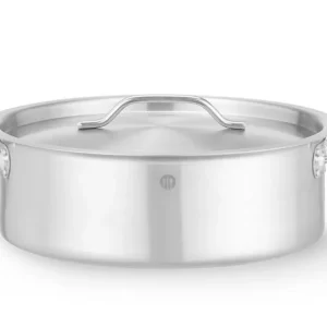 Laag kookpan - met deksel - 8,5L - Ø320x(H)139mm Bestel Nu