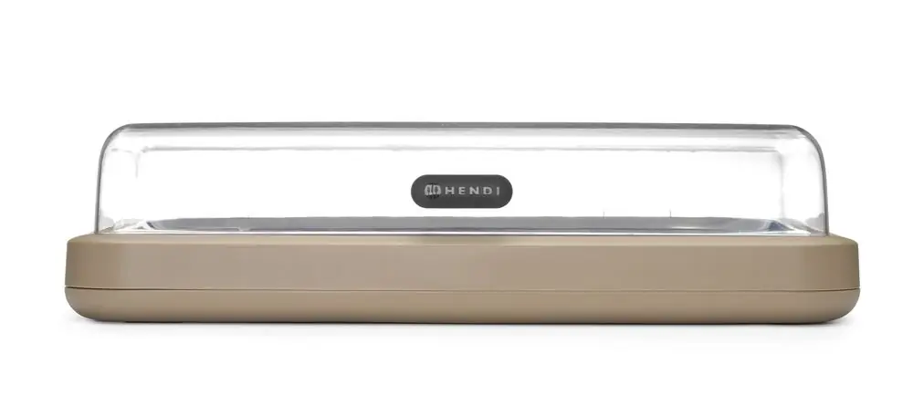 Koeldisplay UNIQ - GN 1/1 - Beige - 593x389x(H)147mm - Rechthoekig Merkproduct