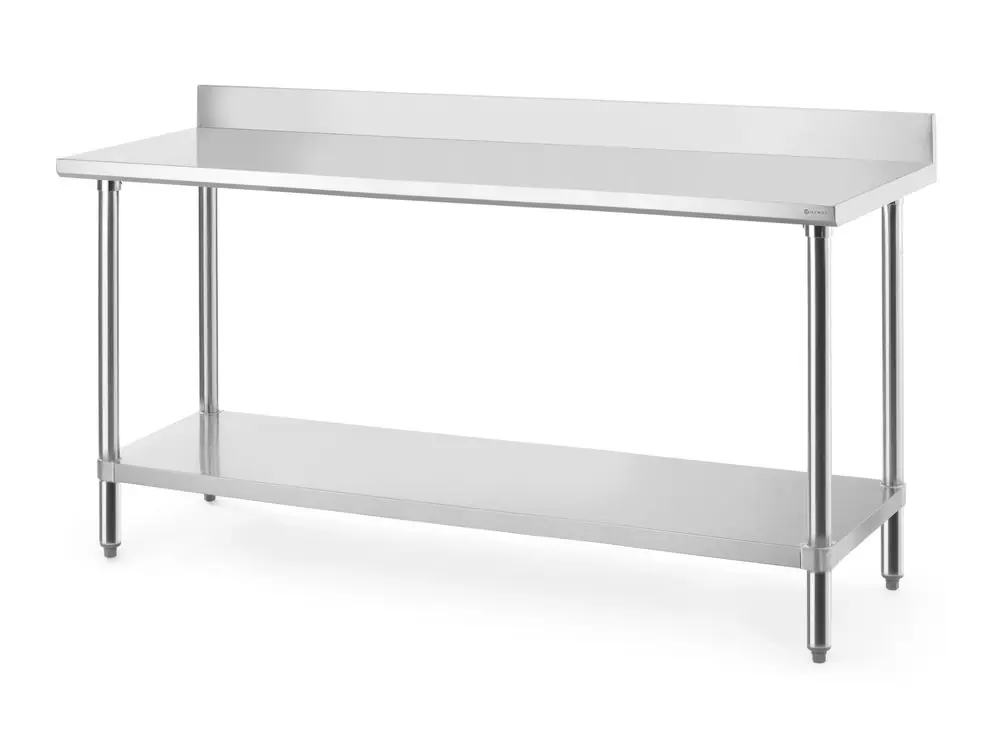 Tijdelijk Beschikbaar Werktafel met spatrand - 1200x600x(H)950mm