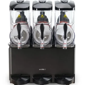 Slushmachine 3x12 L - 36L - Zwart - 220-240V/1080W - 610x490x(H)775mm Bestseller