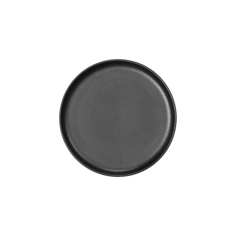 Betrouwbaar Bordenset ROCKZZERO, plat, Ø 17,5 cm, middernacht, Set van 6 stuks, Steengoed