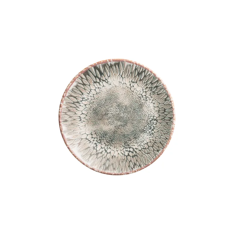 Bordenset ROCKZZERO, plat, Ø 21 cm, iris, set van 6 stuks, steengoed Seizoensaanbieding