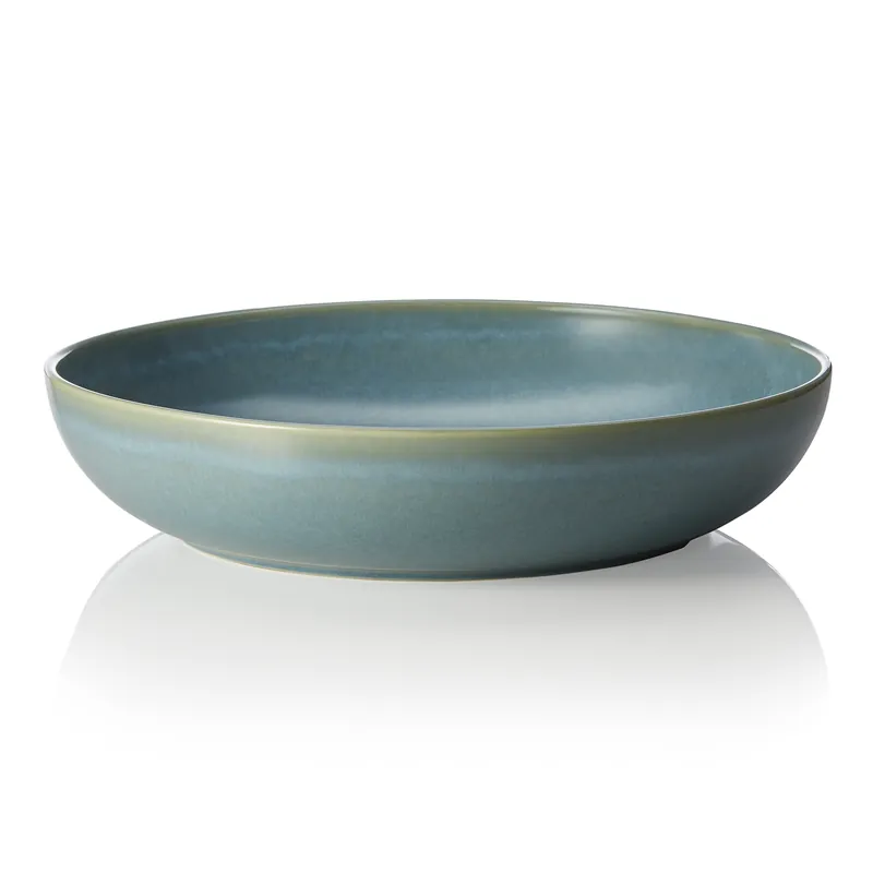Beste Prijs Schaal ROCKZZERO, diameter 33 cm, 3 liter, myrtelgroen, Steengoed