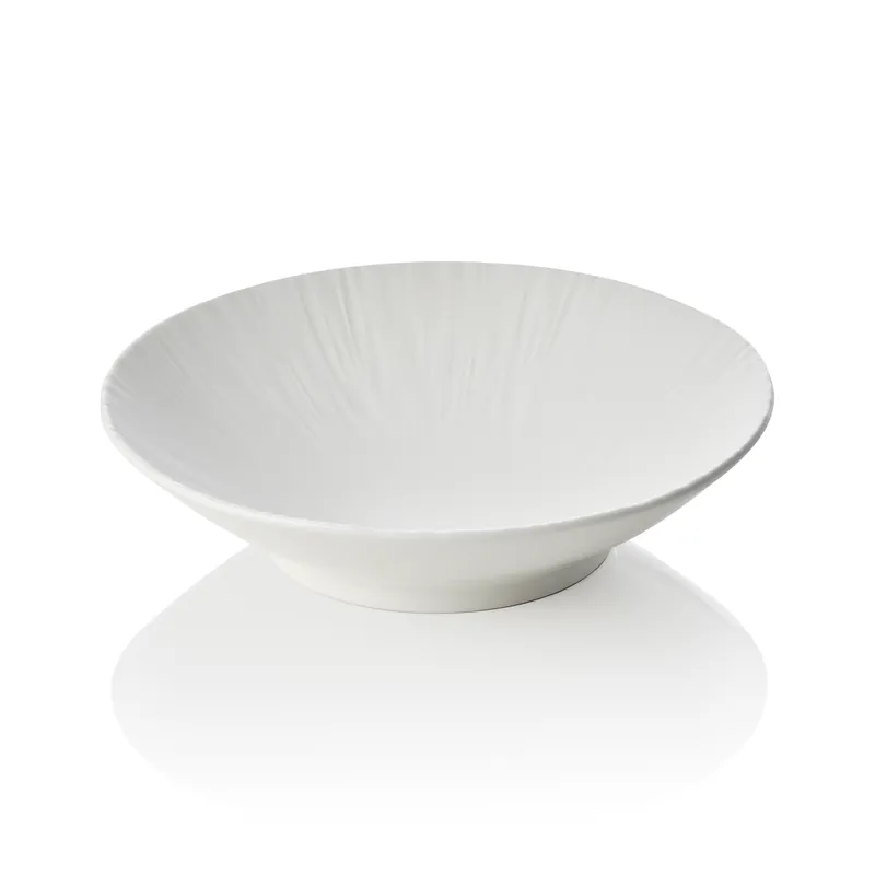 Uitverkoop Schaalenset MAYA SHIRO, diep, Ø 22,5 cm, 0,75 liter, wit, set van 3 stuks, porselein