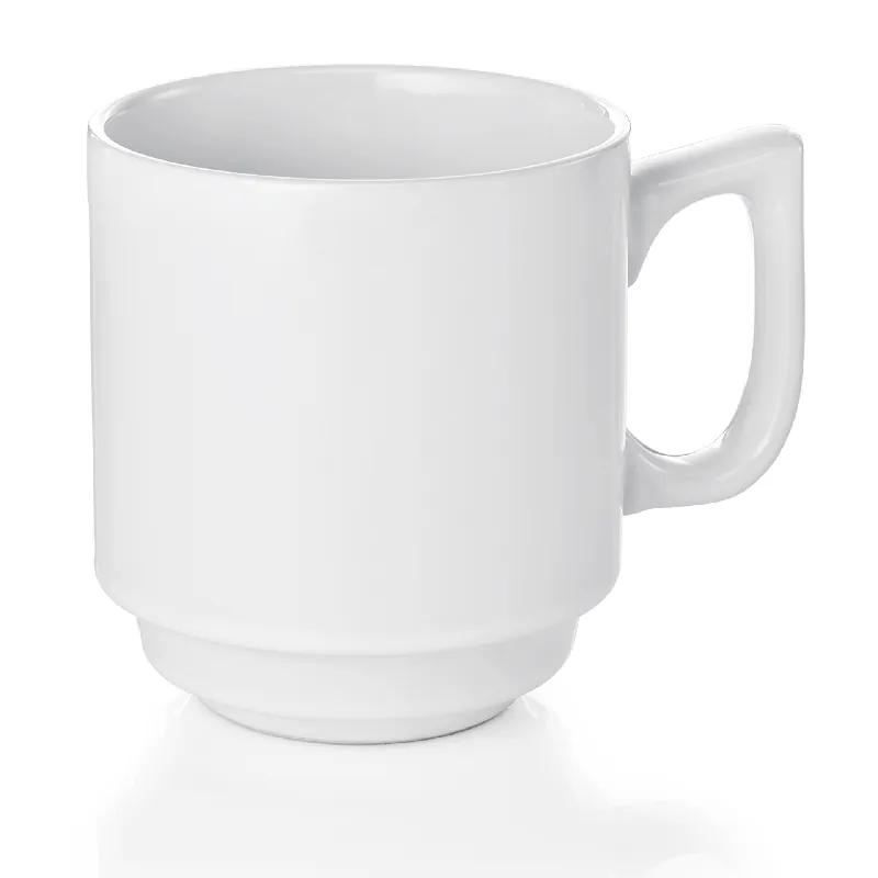 Bekerset, Ø 8 cm, 250 ml, Set van 6 stuks, porselein Snelle Levering