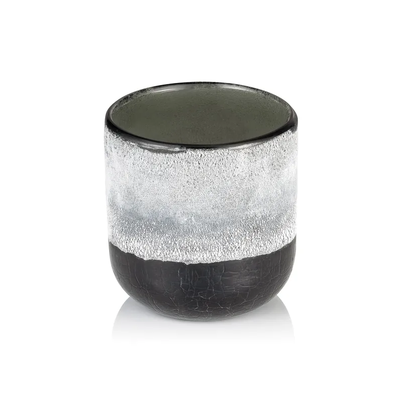 mat grafietgrijs YUYU, Ø 10 cm, hoogte 11 cm, glas Op = Op