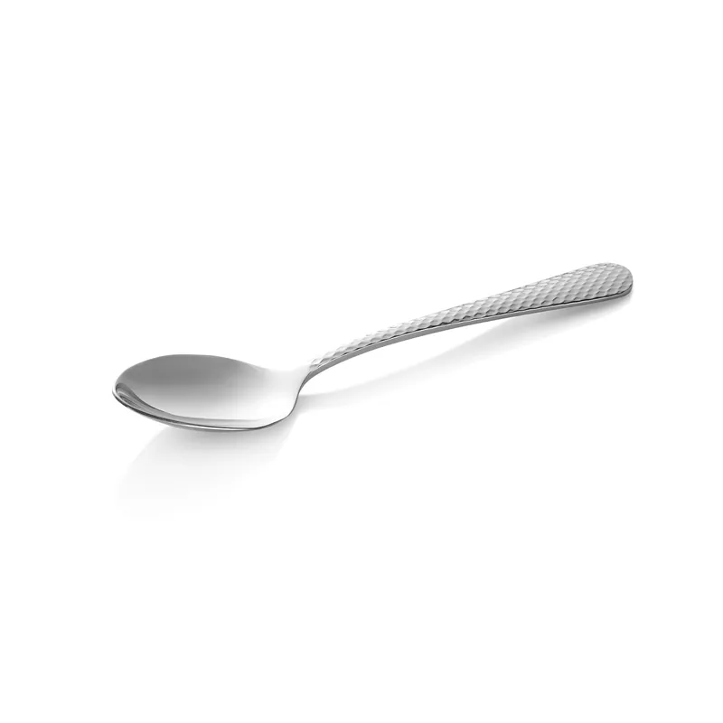 Bestel Nu Dessertlepelset CELESTE, 18,5 cm, met een gestructureerd oppervlak, set van 12 stuks, roestvrij staal 18/0