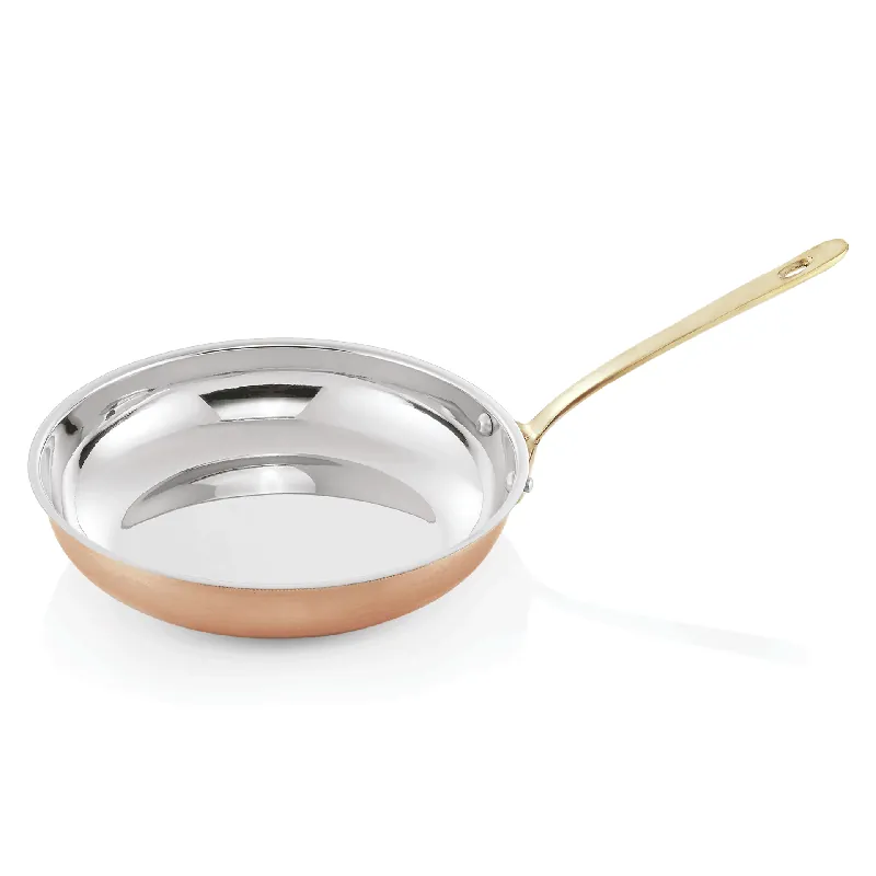 Flambépan STEEL & STYLE AMBER, Ø 30 cm, 1,3 ltr., koper, messing, chroom-nikkelstaal Nu Kopen