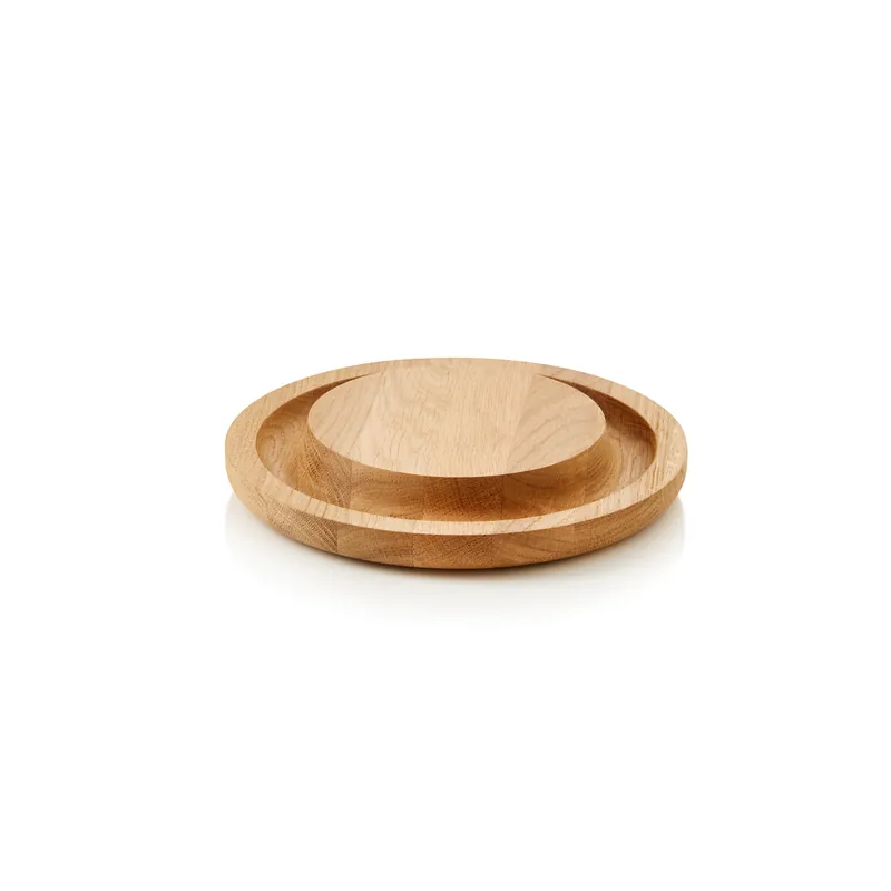 Alleen Vandaag Buffetbord PURE, Ø 20,5 cm, Hoogte 3 cm, hout