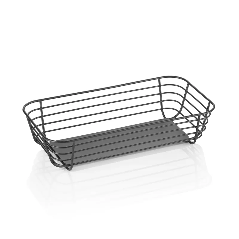 GN buffetkorf 1/3 STEELNEST, hoogte 8 cm, poedergecoat, metaal Exclusieve Aanbieding