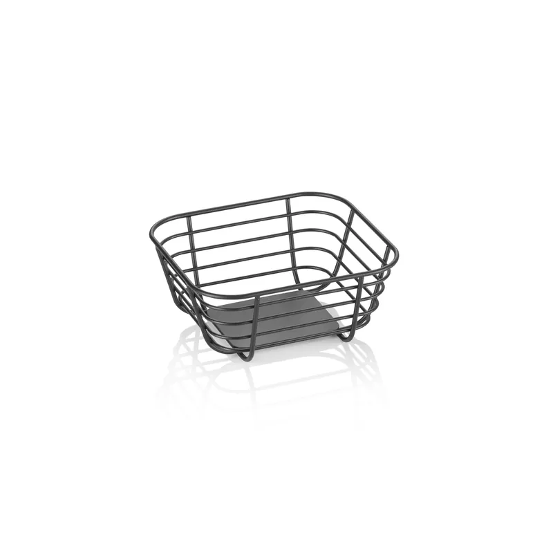 GN buffetkorf 1/6 STEELNEST, hoogte 8 cm, gepoedercoat, metaal Direct Beschikbaar