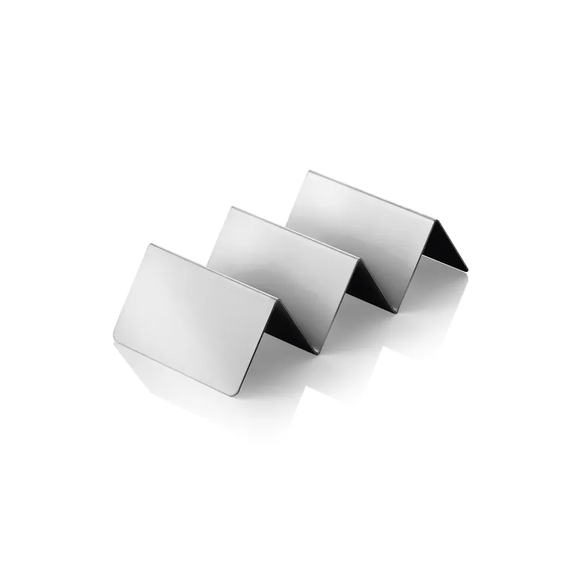 snackpresentator met 2 schappen, 21 x 10 x 5 cm, roestvrij staal Lage Prijs
