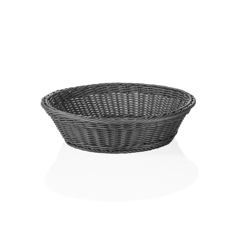 WEAVER PRO systeemmanden, Ø 37 cm, hoogte 9 cm, grijs, polypropyleen Populair