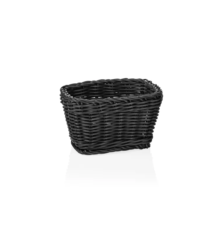 Nu Kopen Korf WEAVER PRO tafelkorven, 17 x 11 x 9 cm, zwart, polypropyleen