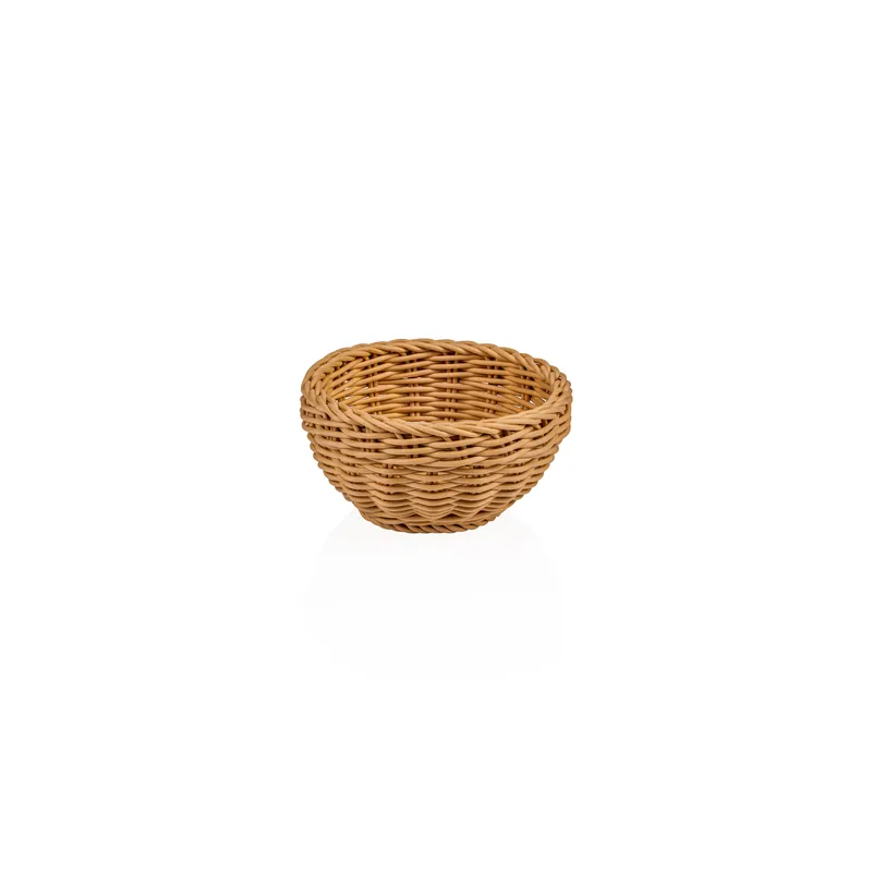 Aanbieding Mand WEAVER PRO tafelmanden, Ø 16 cm, Hoogte 8 cm, beige, polypropyleen