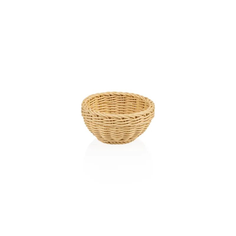 Korf WEAVER PRO tafelmanden, Ø 16 cm, hoogte 8 cm, lichtbeige, polypropyleen Speciale Aanbieding