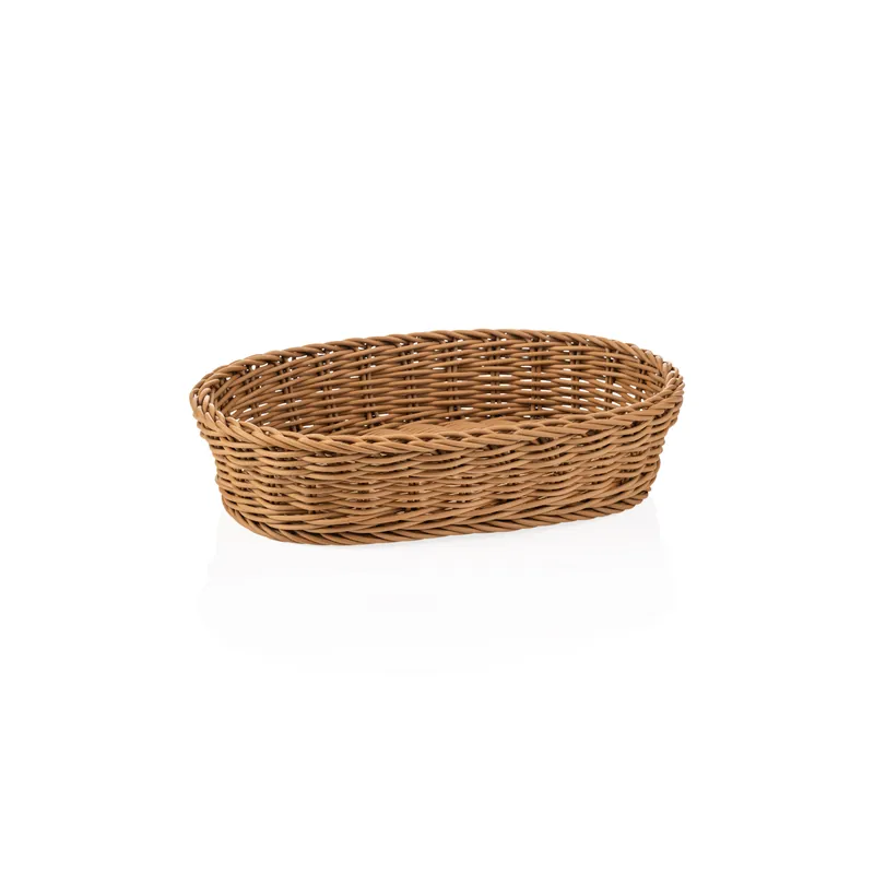 Korf WEAVER PRO tafelmanden, 32 x 23 x 7 cm, ovaal, beige, polypropyleen Seizoensaanbieding