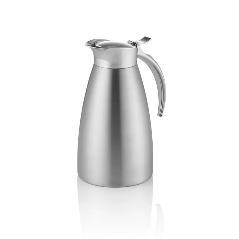 Thermoskanne, 0,6 liter, Ø 10,5 cm, Hoogte 19,5 cm, Roestvrij staal 18/8 Dagaanbieding