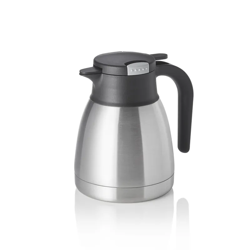 Thermoskan Skipper, 1,0 liter, Ø 14 cm, hoogte 19 cm, dubbelwandig, chroom-nikkelstaal Actieprijs