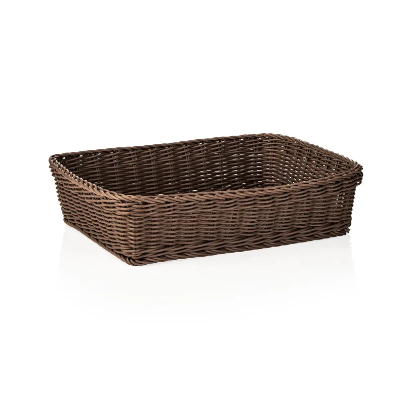 Voordeelprijs WEAVER PRO systeemmanden, 40 x 30 x 10 cm, bruin, polypropyleen